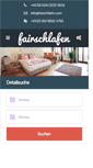 Mobile Screenshot of fairschlafen.com